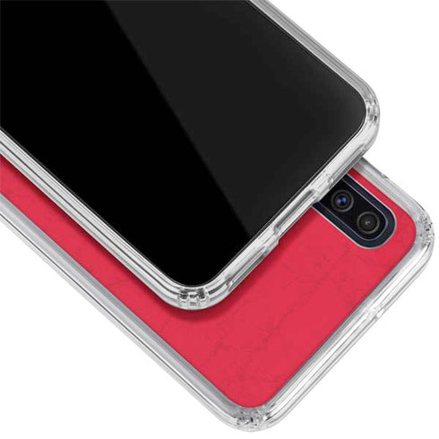 NBA Atlanta Hawks Distressed Galaxy A50 Clear Case